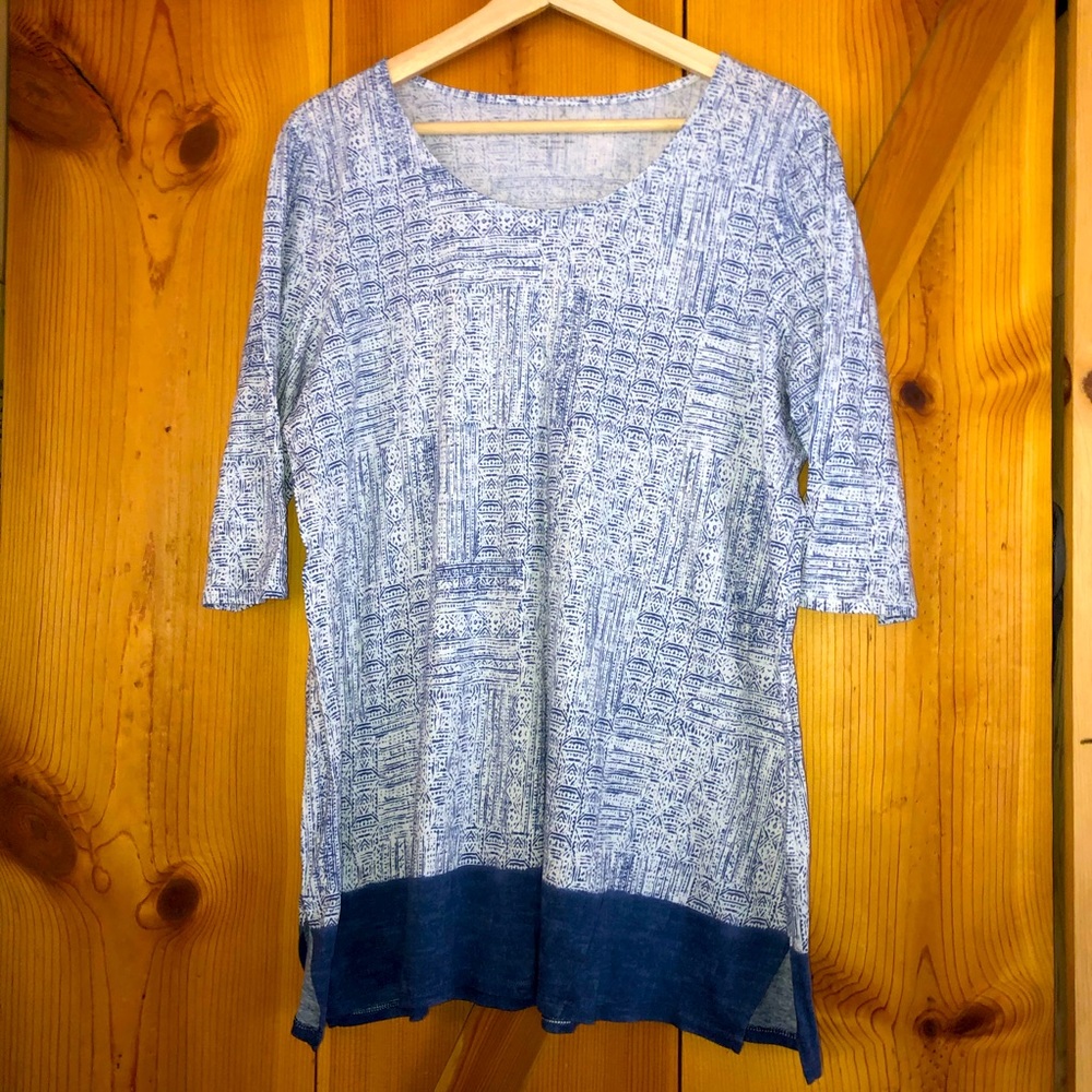 PureJill A-line Print Tunic